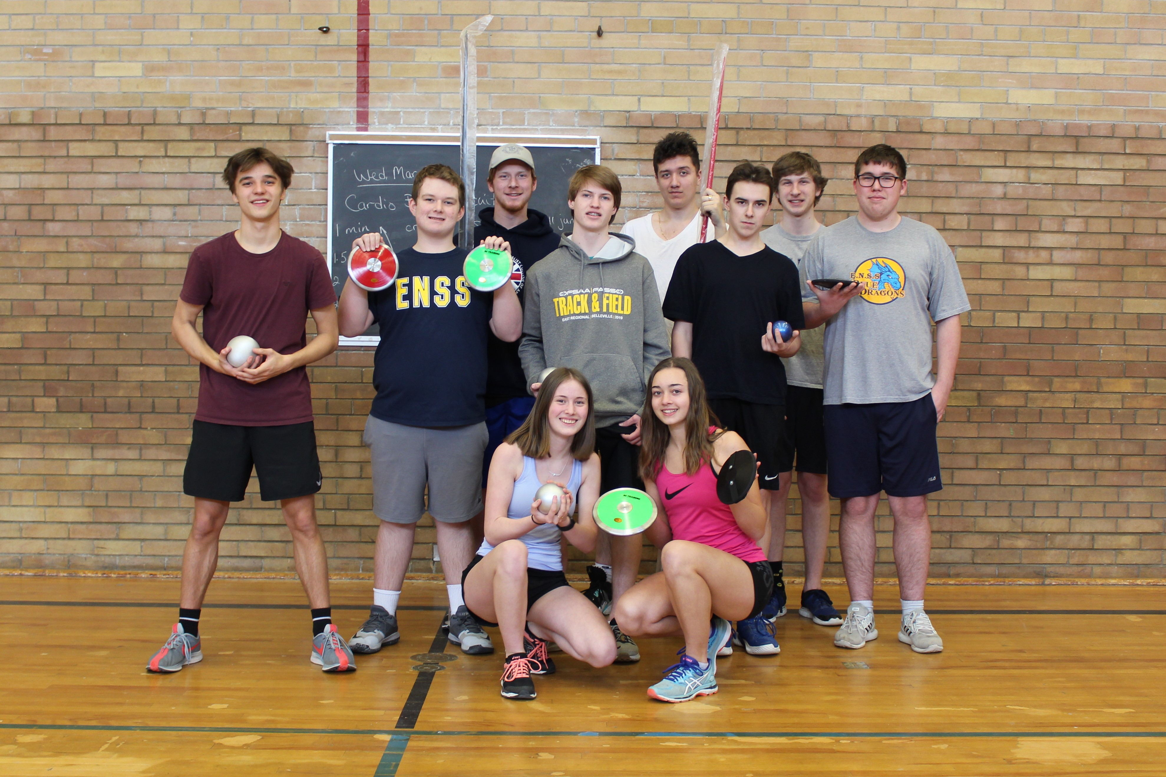 BTMCF throwing implements